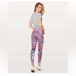 Rare Lululemon Wunder Under Hi-Rise Tight Central Saint Martins Nulux Size 6